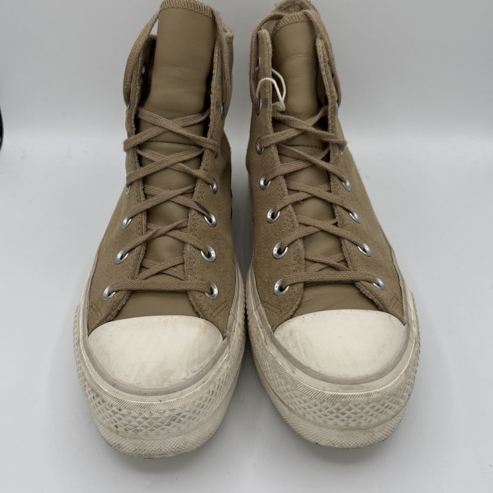 Converse Custom Chuck Taylor All Star PC Boot Tan Suede Mens 8.5 / Womens 10